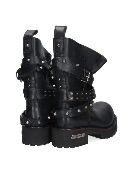 Balenciaga Venom City Bootie Worn Out Calf Leather Met Acc Long Boots main image 4